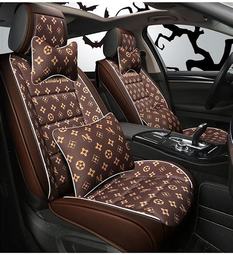 louis vuitton leather car seat covers|lv car mats.